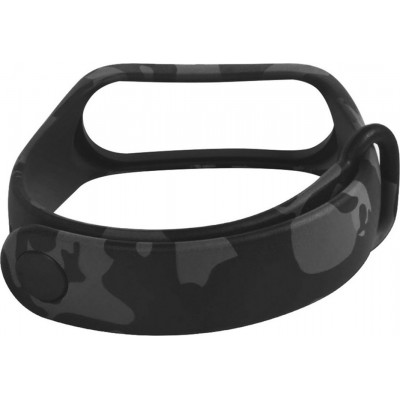 Λουράκι Σιλικόνης Camouflage Grey (Mi Band 3/4)